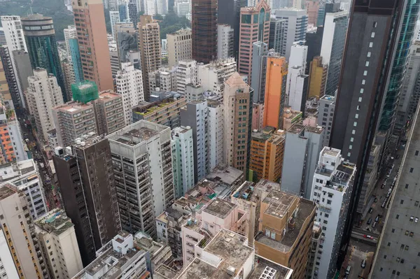 Causeway Bay Hongkong November 2021 District Hongkong — Stockfoto