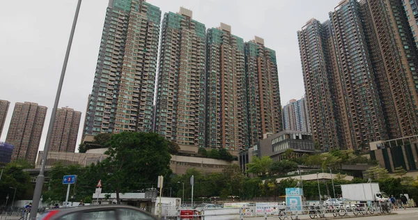 Yuen Long Hong Kong Avril 2021 Quartier Résidentiel Hong Kong — Photo