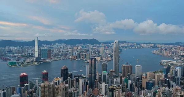 Victoria Peak Hongkong Juli 2020 Stadt Hongkong — Stockfoto