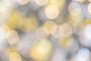 Xmas ağaç dekorasyonunun bulanık görünümü