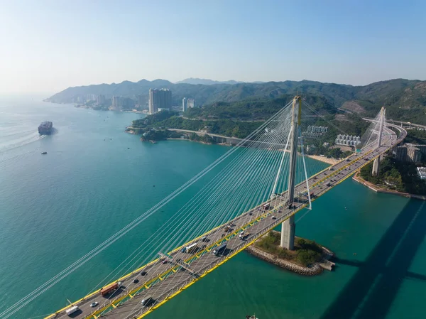 Hong Kong Noviembre 2021 Puente Ting Kau —  Fotos de Stock