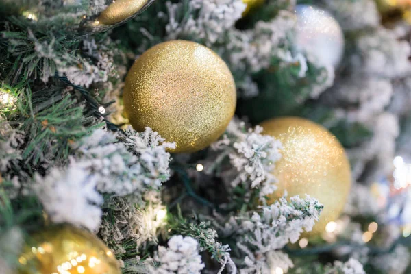 Decorated Christmas Tree Holiday — Stock Photo, Image