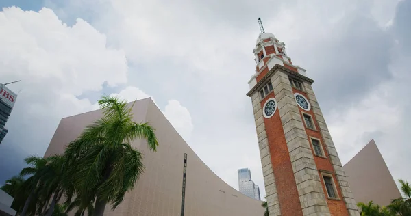 Tsim Sha Tsui Hong Kong September 2021 Hong Kong Clock — Stock Photo, Image