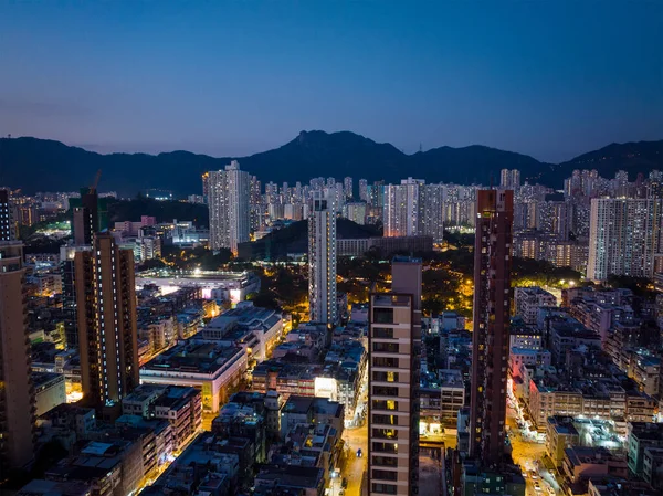 Hong Kong November 2021 Zonsondergang Hongkong — Stockfoto