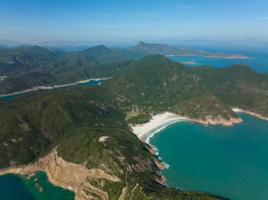 Hong Kong Geopark 'ın üst görüntüsü