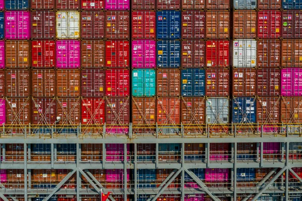 Kwai Tsing Hong Kong February 2020 Hong Kong Container Port — 스톡 사진