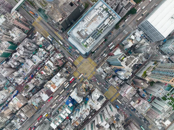 Sham Shui Hong Kong December 2021 Top View Hong Kong — Stock Photo, Image