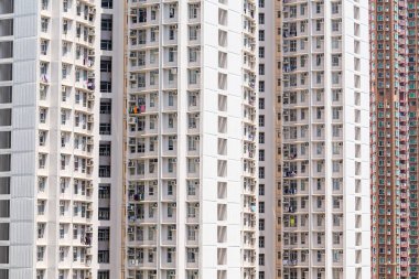 Apartmanın ön cephesi dış duvarı