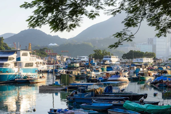 Lei Yue Mun Hong Kong Novembre 2021 Villaggio Pescatori Hong — Foto Stock