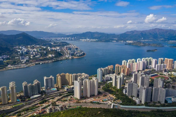 Vista Aérea Del Residencial Hong Kong —  Fotos de Stock