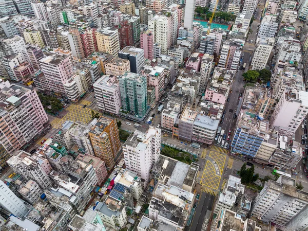 Sham Shui Hongkong Listopadu 2021 Hong Kong City Obytná Čtvrť — Stock fotografie