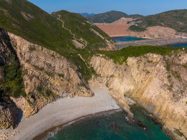 Hong Kong Global Geopark 'ın hava görüntüsü