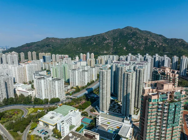 Tuen Mun Hong Kong February 2022 Aerial View Hong Kong — Stock Photo, Image