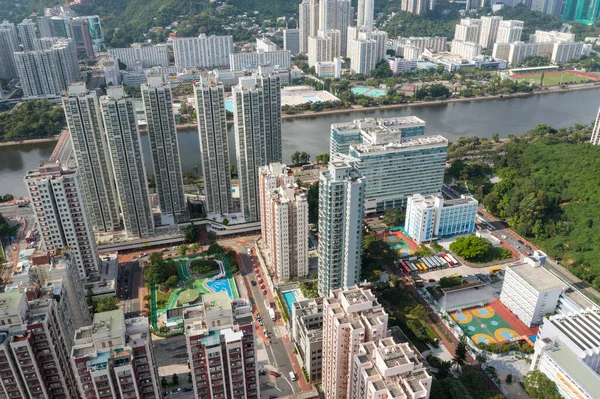 2021年11月7日香港住宅街 — ストック写真