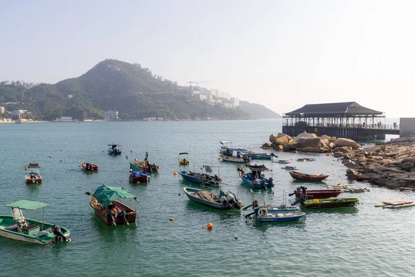 2021年12月14日 香港赤柱湾 有著名的亭子 — 图库照片