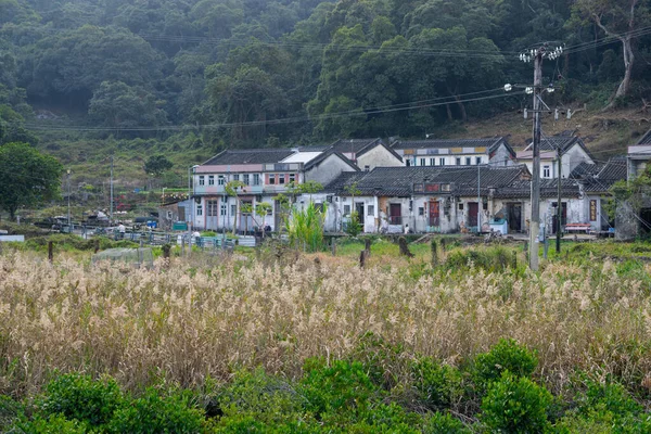 Hongkong Januari 2022 Hongkong Gammalt Hus Pun — Stockfoto