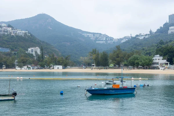 Hong Kong Listopada 2021 Hongkong Głęboka Plaża Zatoki Wodnej — Zdjęcie stockowe