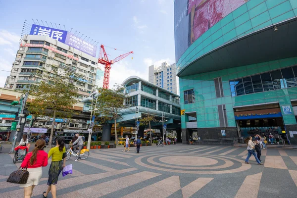 台湾台北 2022年3月24日 中孝興地下鉄駅 — ストック写真