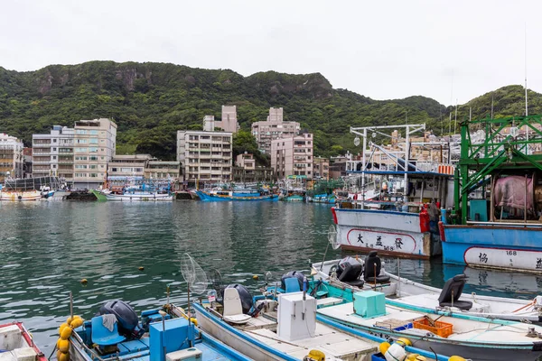 Yehliu Fishing Harbor Taiwan — Stock Photo, Image