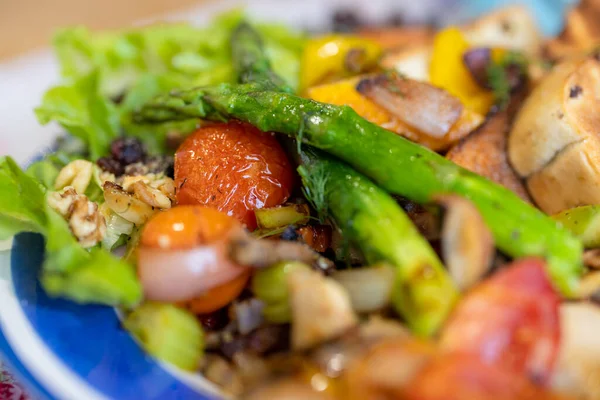 Roasted Vegetable Dish Restaurant — Fotografia de Stock
