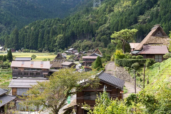 歴史村の田園風景 美山In京都 — ストック写真