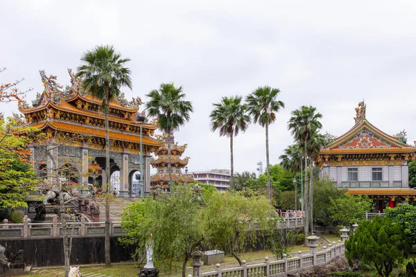 Neu Taipeh Taiwan April 2022 Zhulin Mountain Buddhist Tempel — Stockfoto