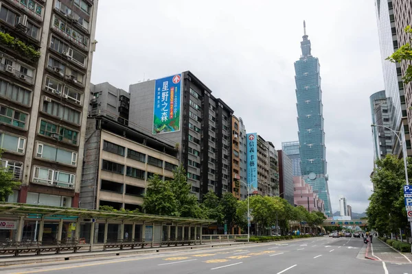 Тайбэй Тайвань Мая 2022 Года Городское Движение Тайбэя — стоковое фото