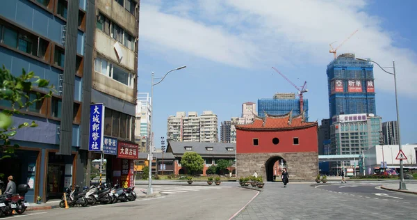 Taipei Tayvan Mart 2022 Eski Taipei Şehrinin Kuzey Kapısı Beimen — Stok fotoğraf