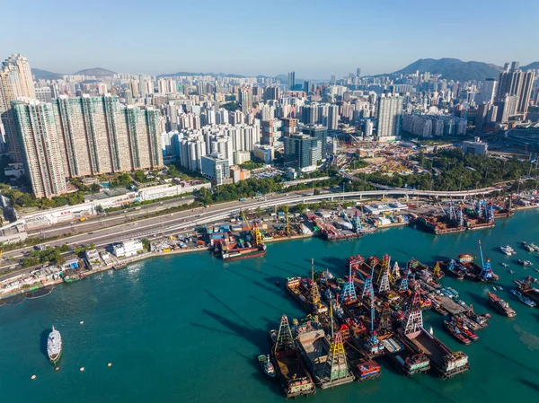 Olympian City Hong Kong November 2021 Hong Kong Seaside Residential — Stock Photo, Image