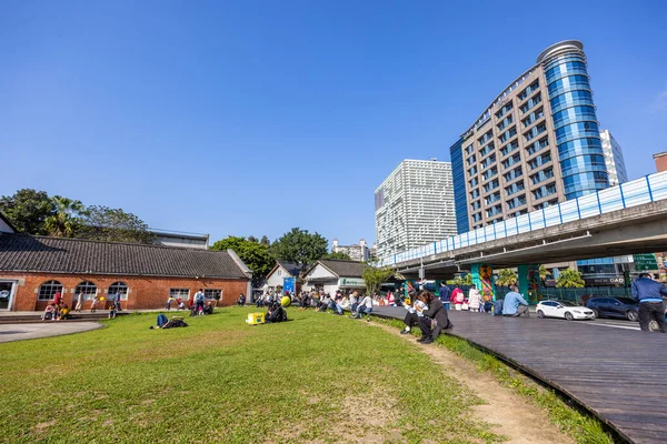 Taipei Taiwan Februari 2022 Huashan 1914 Creative Park — Stockfoto