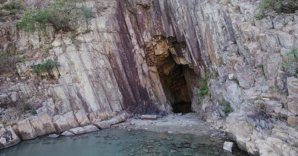 Caverna Mar Hong Kong Geopark — Fotografia de Stock