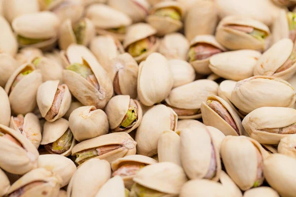 Stack Pistachio Nut Snack — Stock Photo, Image