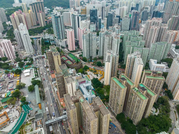 Wong Tai Sin Hong Kong Kasım 2021 Hong Kong Şehrinin — Stok fotoğraf