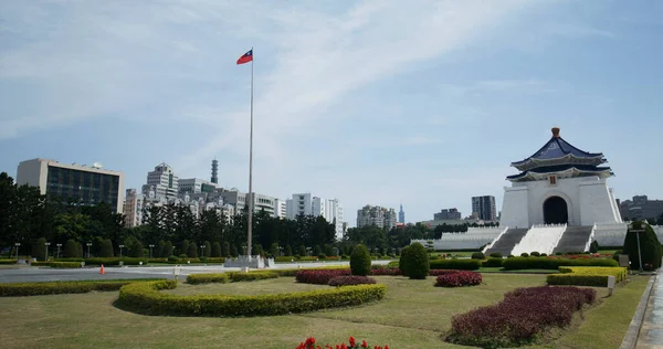 Taipei Taiwan Απριλίου 2022 Μνημείο Chiang Kai Shek — Φωτογραφία Αρχείου
