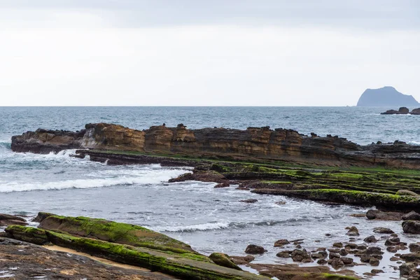 Přírodní Krajina Yehliu Geopark Taipei Tchaj Wan — Stock fotografie