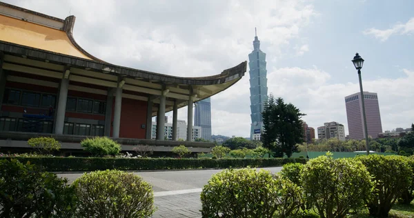 Taipei Taiwán Marzo 2022 Taipei Sun Yat Sen Memorial Hall — Foto de Stock
