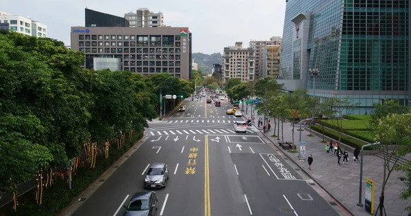 Taipeh Taiwan März 2022 Xinyi District Der Stadt Taipeh — Stockfoto