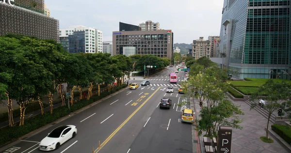 Тайбэй Тайвань Марта 2022 Года Район Синьи Городе Тайбэй — стоковое фото
