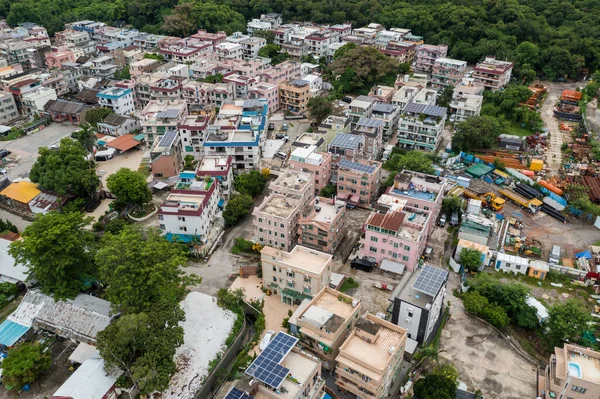Vue Haut Vers Bas Village Fanling Hong Kong — Photo