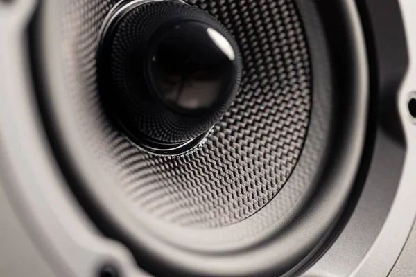 Hifi Audio Speaker Close — Stock Photo, Image