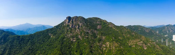 Mountain Lion Rock Hong Kongban — Stock Fotó