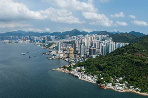 Sai Wan Hong Kong September 2022 Aerial View Hong Kong —  Fotos de Stock