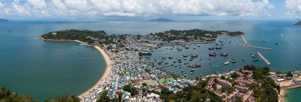 Blick Von Oben Auf Die Insel Cheung Chau — Stockfoto