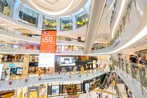 Mong Kok Hong Kong August 2021 Hong Kong Shopping Mall — Fotografia de Stock