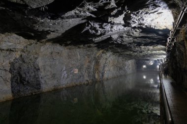 Zhaishan tunnel in Kinmen of Taiwan