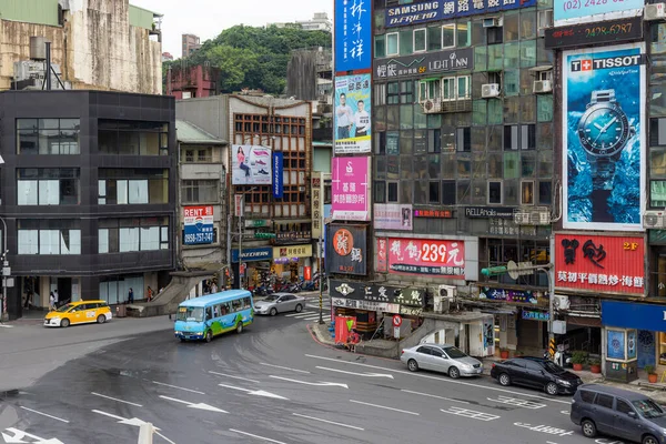 Новый Тайбэй Тайвань Июня 2022 Года Улица Города Кэцян Тайване — стоковое фото