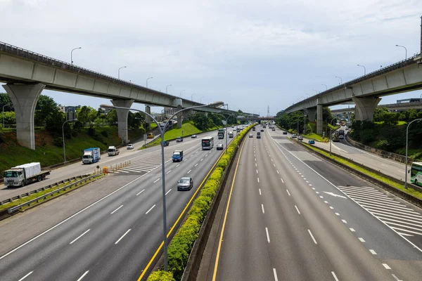 Lin Kou Taiwan Juni 2022 Nationale Snelweg Nummer Één Taiwan — Stockfoto