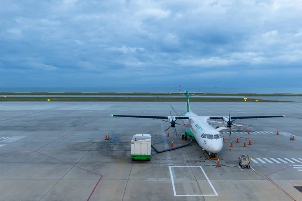 Taipei Taiwan Juni 2022 Songshan Airport Taipei Stad — Stockfoto