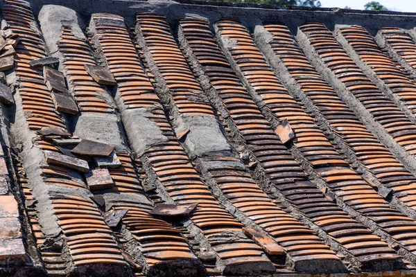 Roof Tile Old Building Kinmen Taiwan — Stock Photo, Image