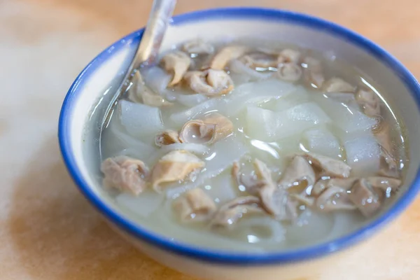 Pork Intestine Rice Flat Noodle Restaurant —  Fotos de Stock